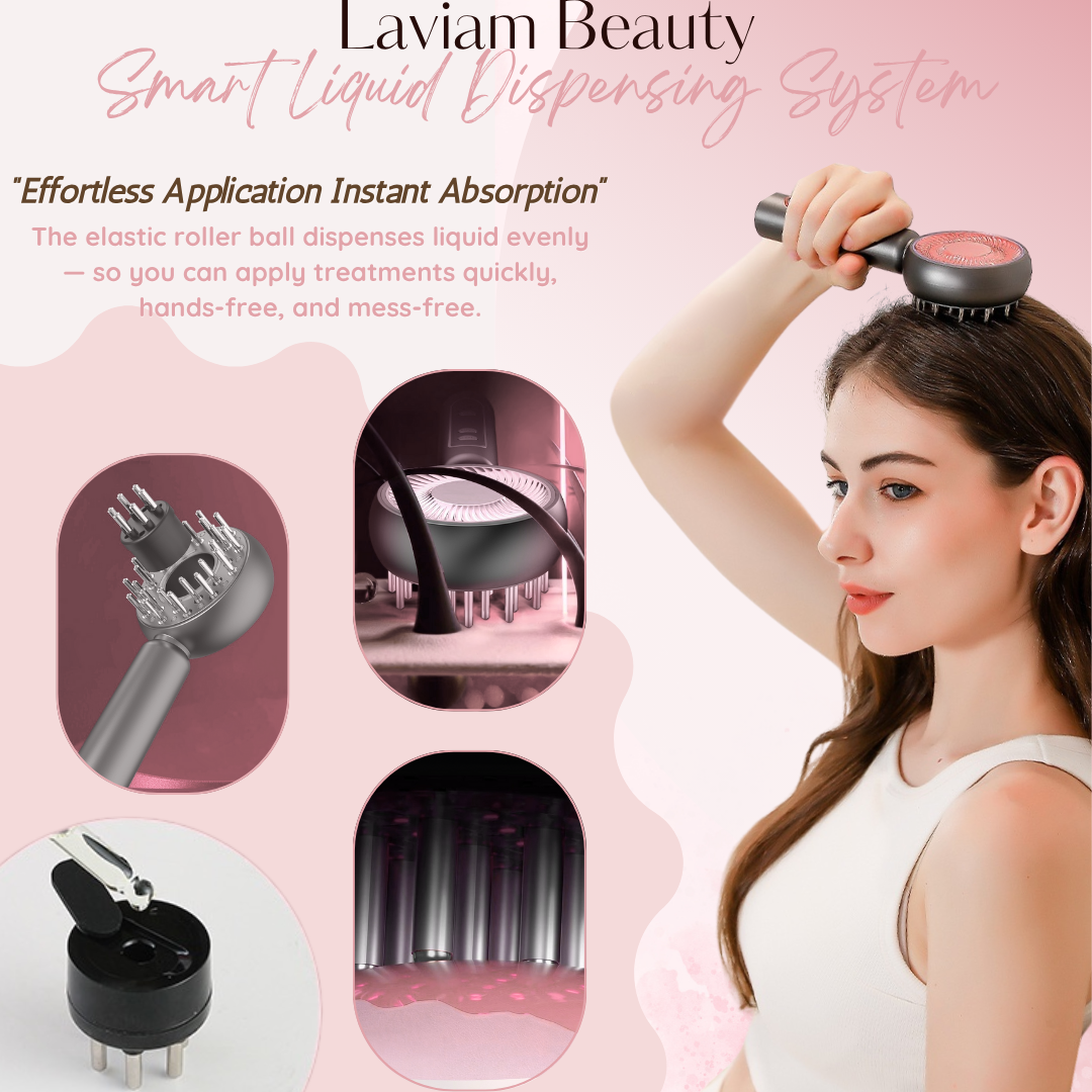 LaviamScalp™: 4-in-1 LED Hair & Scalp Massager