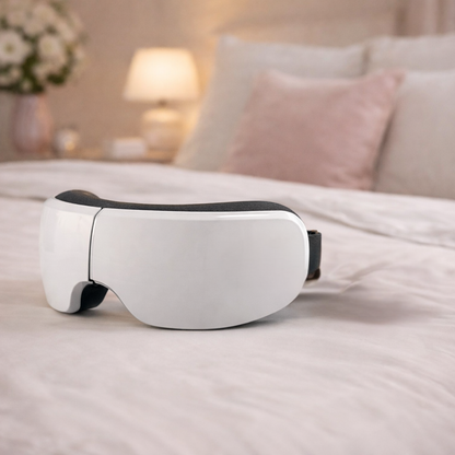 4D Electric Smart Eye Massager Bluetooth Vibration Heated Massage for Tired Eyes Dark Circles Remove Eye Care